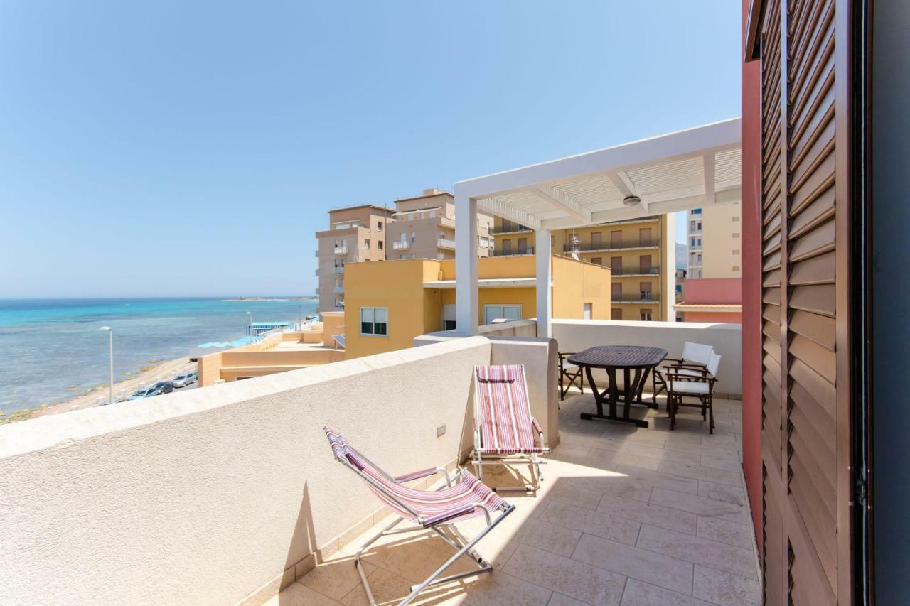 特拉帕尼Terrazza Sul Mare公寓 外观 照片